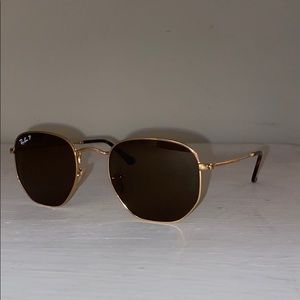 Polarized Ray Ban Hexagonal Flat